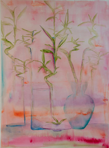Original painting featuring pots