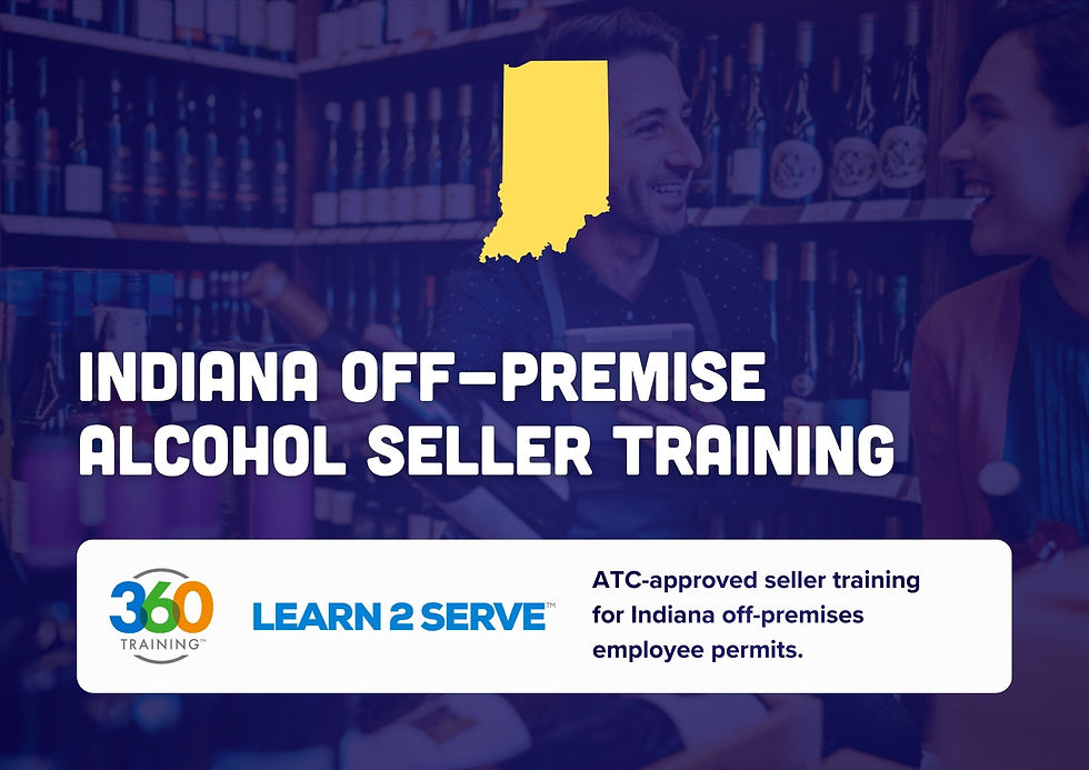 Learn2Serve Indiana Alcohol Seller Training (Off-Premises) Course Logo