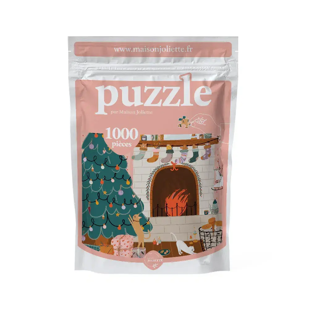 Puzzle 1000 pièces "Au coin du feu"