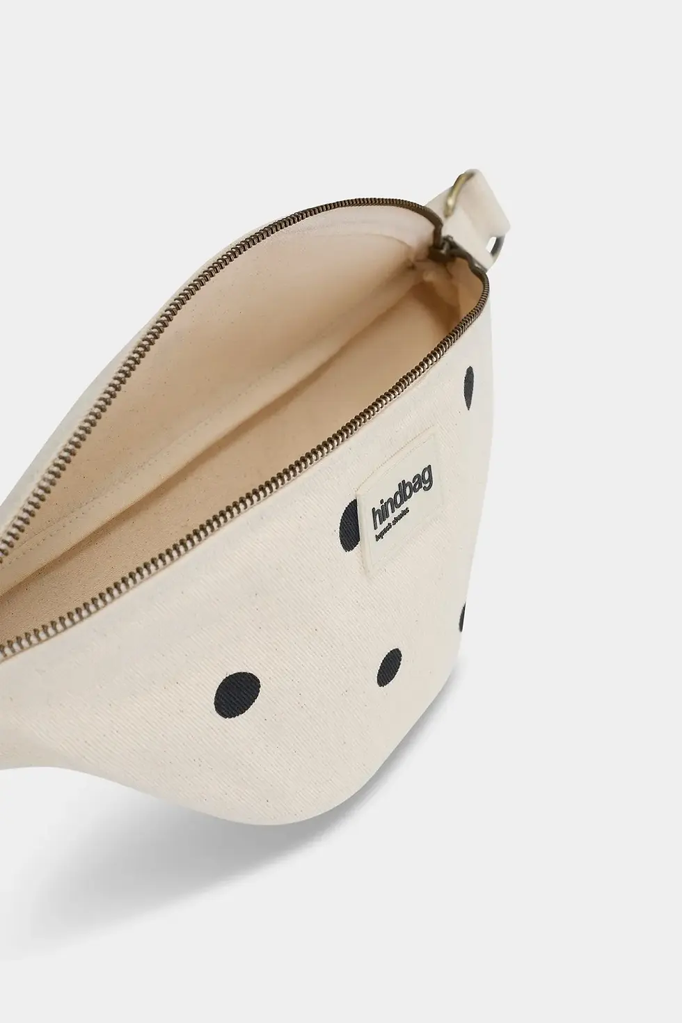 Miniature : Sac banane Olivia Pois Ecru