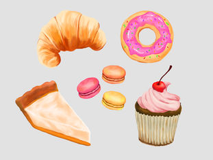 Dessert Illustration