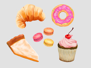 Dessert Illustration