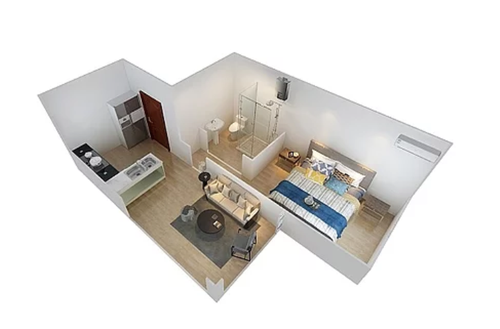 Kleinraum Apartment