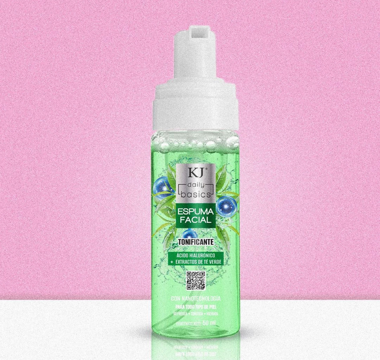 Espuma Facial KJ verde (matificante)
