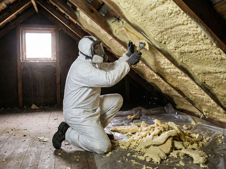 Spray Foam Removal Guide (2026): Full UK Guide - Safety, Costs & Mortgage Advice