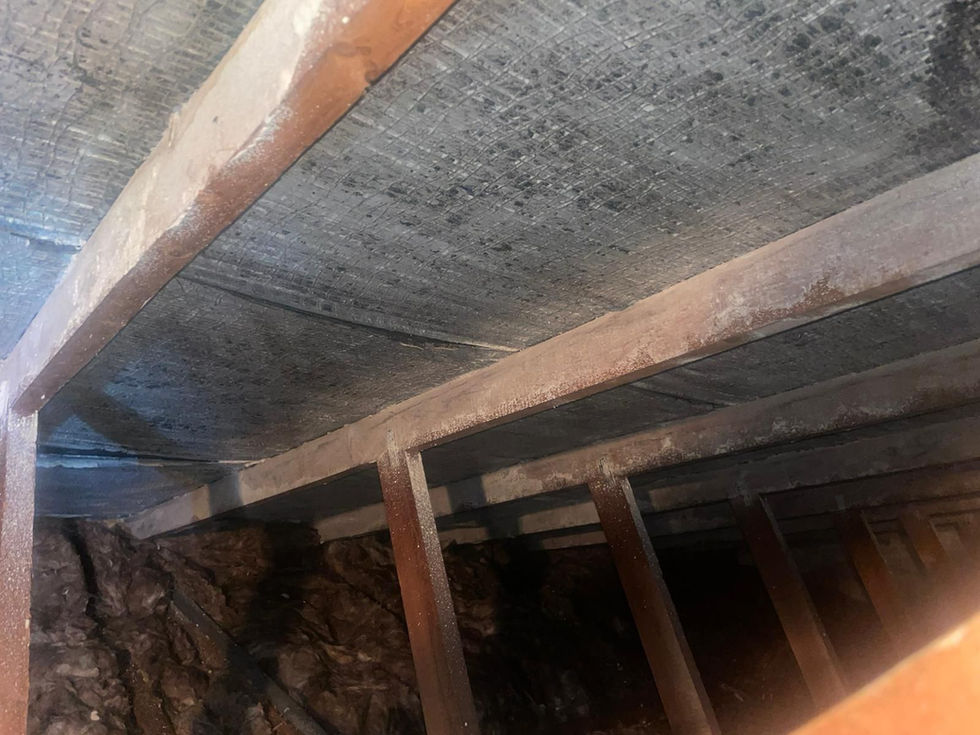 Spray Foam Removal Results