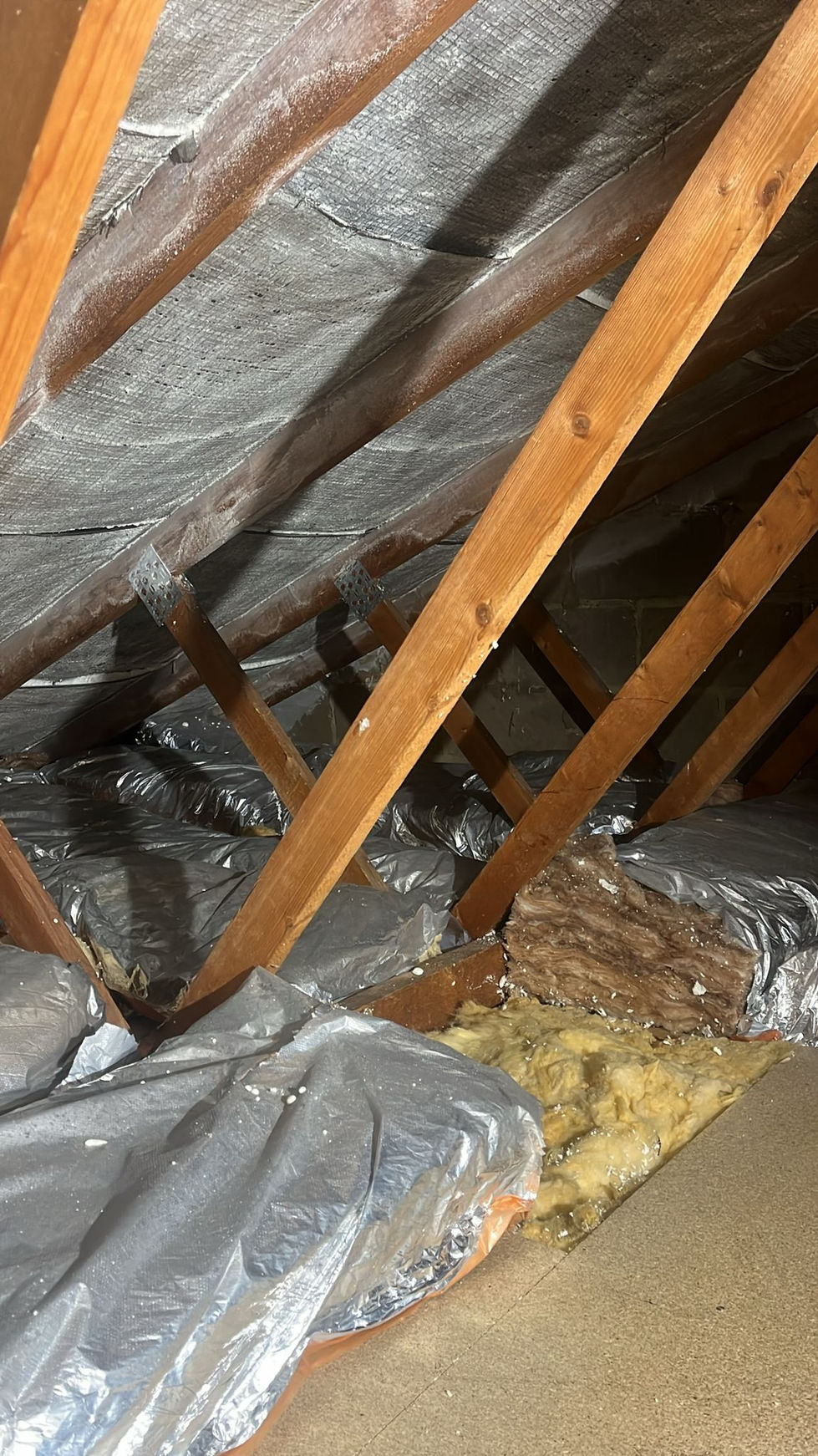 Spray Foam Removal Results