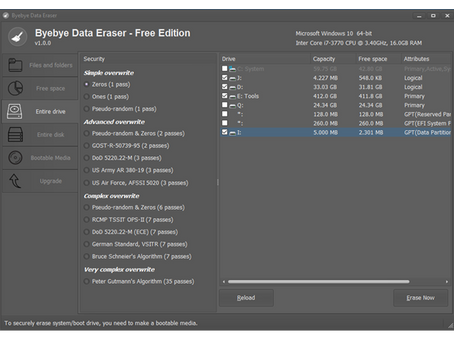 Byebye Data Eraser Crack License Key [32|64bit]