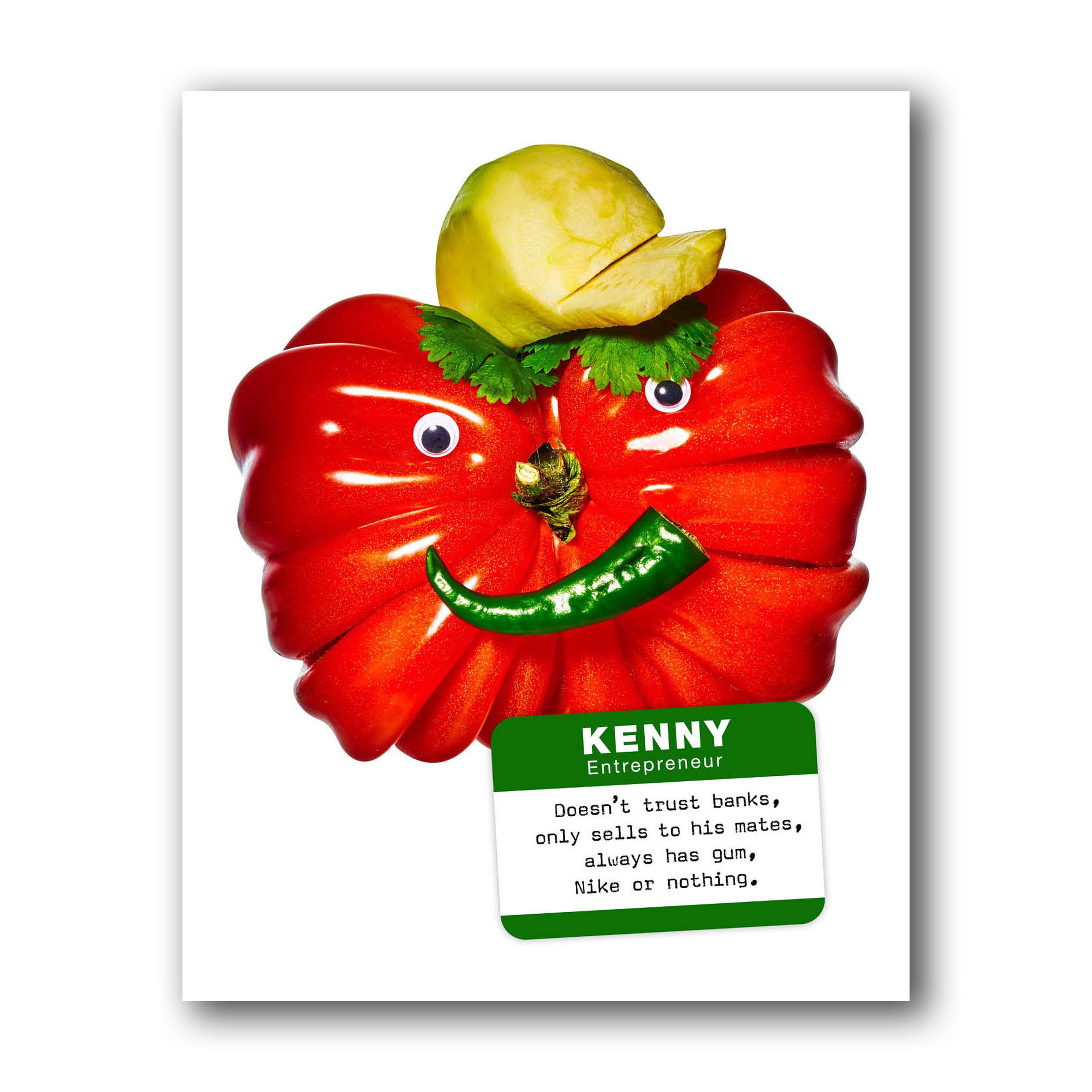 Come Veg with Me 'Kenny'