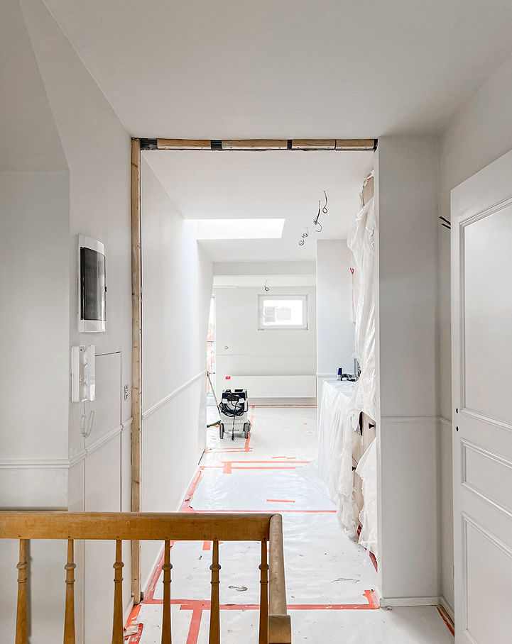 Rénovation entrée Ixelles