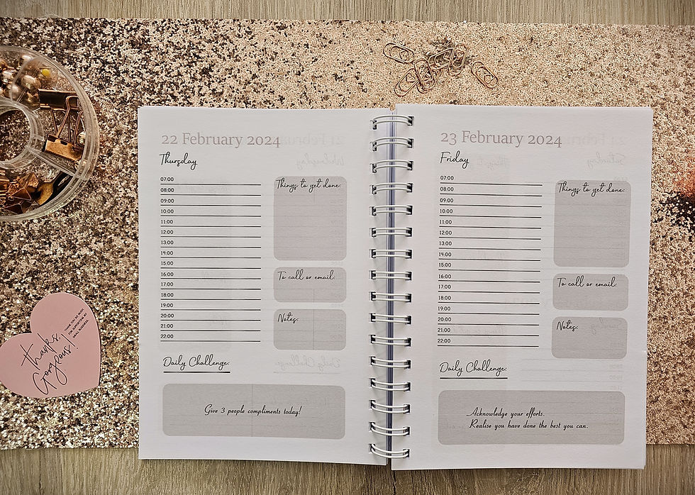 Thumbnail: Guide to Self-Acceptance 2024 Daily Planner