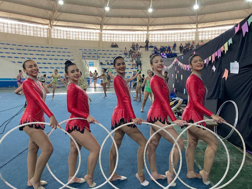 Ginástica Rítmica de São Roque participa de competições preparatórias pelo Estado