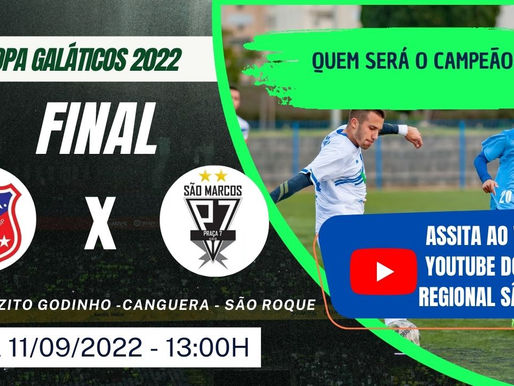 FINAL DA COPA GALÁTICOS ENTRE E.C. VILA NOVA X PRAÇA 7/SÃO MARCOS TERÁ TRANSMISSÃO AO VIVO