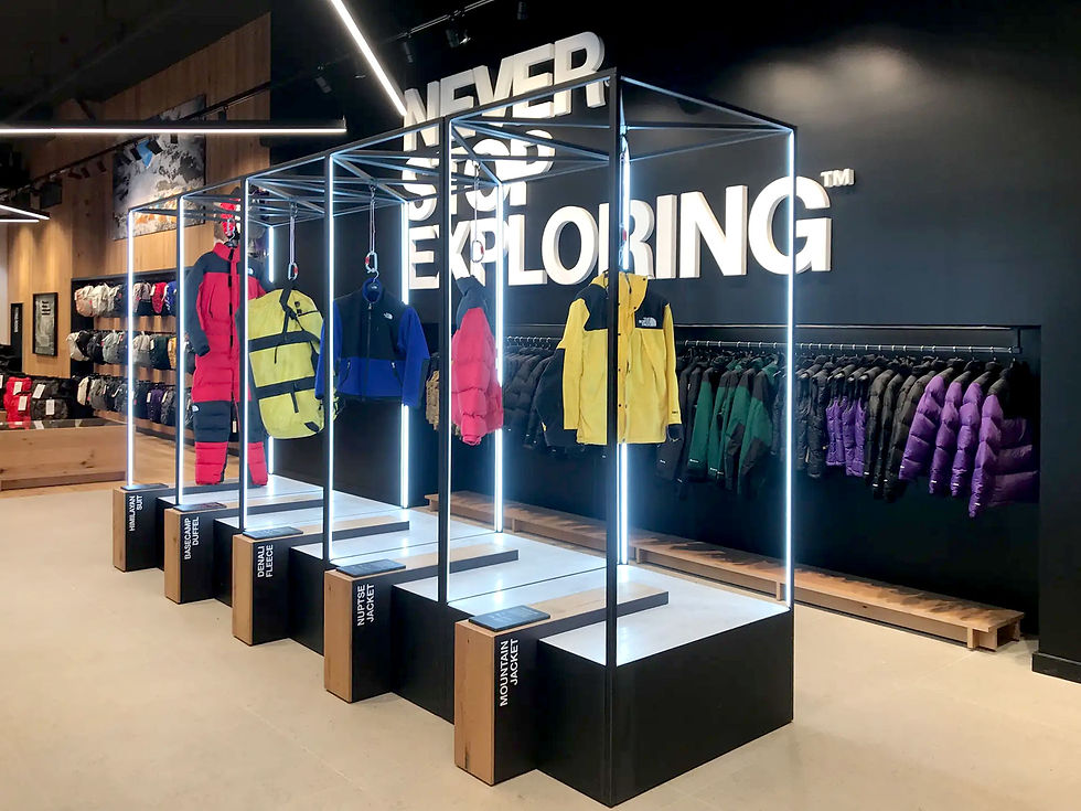 The North Face store i