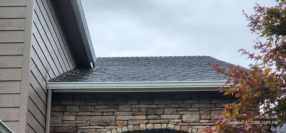 Soft roof washing