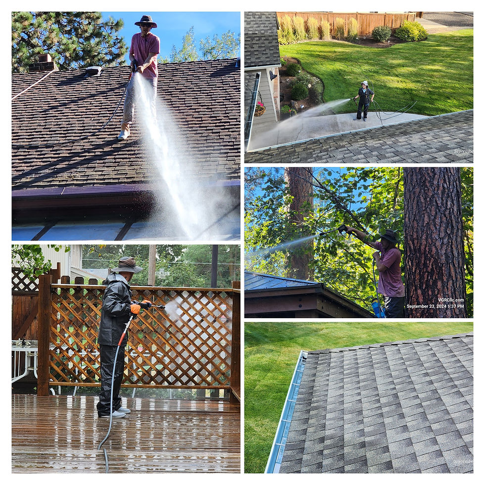 Exterior cleaning done by VGRC