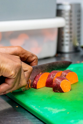 Preparation of fresh ingredients