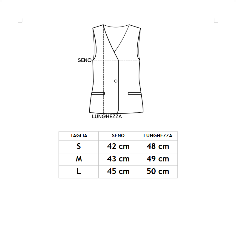 Miniatura: GILET CRETA - NERO -🌿VISCOSA E🌾LINO - SK526NAPE324