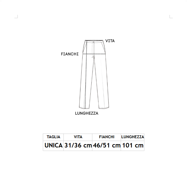 Miniatura: 📌IN RIASSORTIMENTO PANTALONE GIANNA-TORTORA MELANGE-VISCOSA-MY8349-TAGLIA UNICA