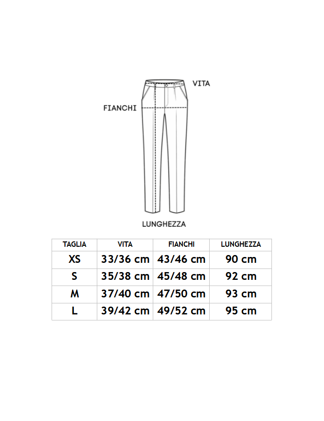 Miniatura: PANTALONE BARBARA IN PUNTO MILANO - MORO - 🌿VISCOSA - LK057