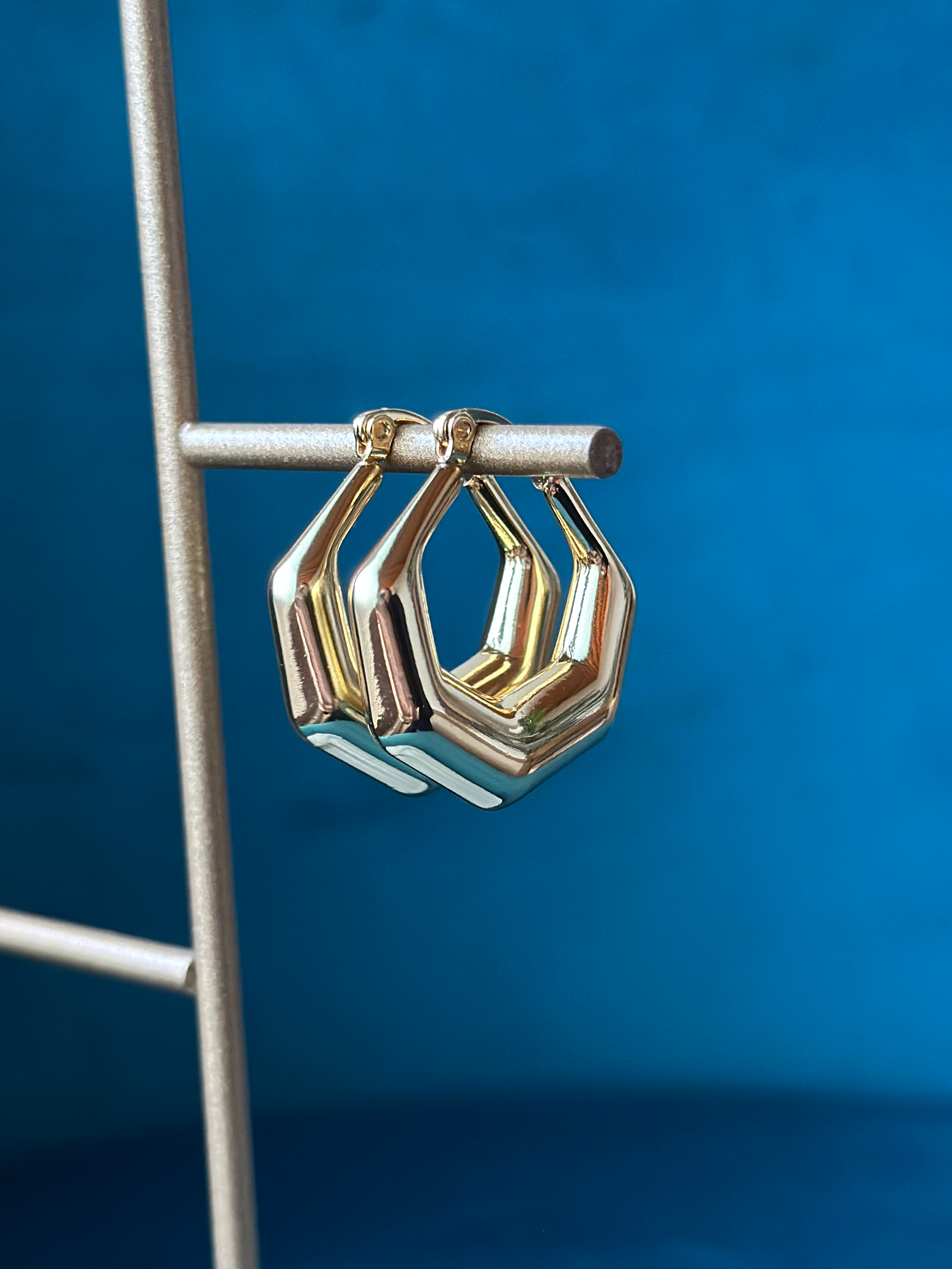 ORECCHINI GEOMETRICI- DORATI