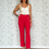 Miniatura: 🌷​PANTALONE ORNELLA IN CRÊPE - FUCSIA - FR4004. ULTIME TG 38-44