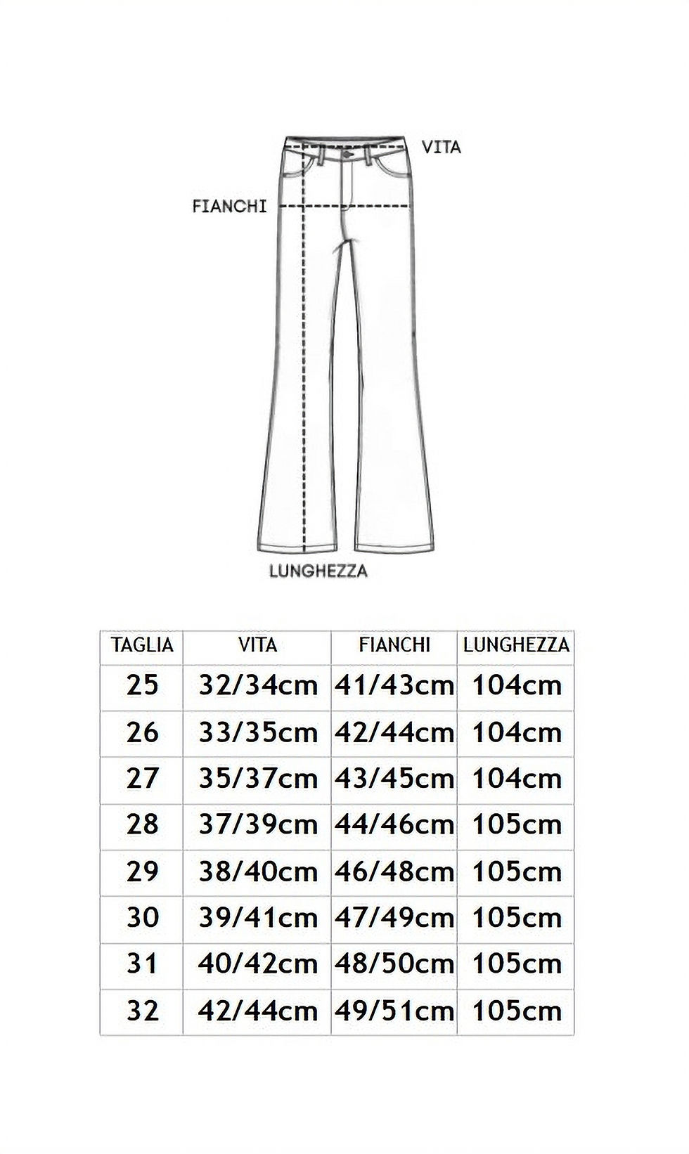 Miniatura: JEANS LUCA FLARE - LUNGO - NERO - CJLAURA - Ultimi 27-28-31