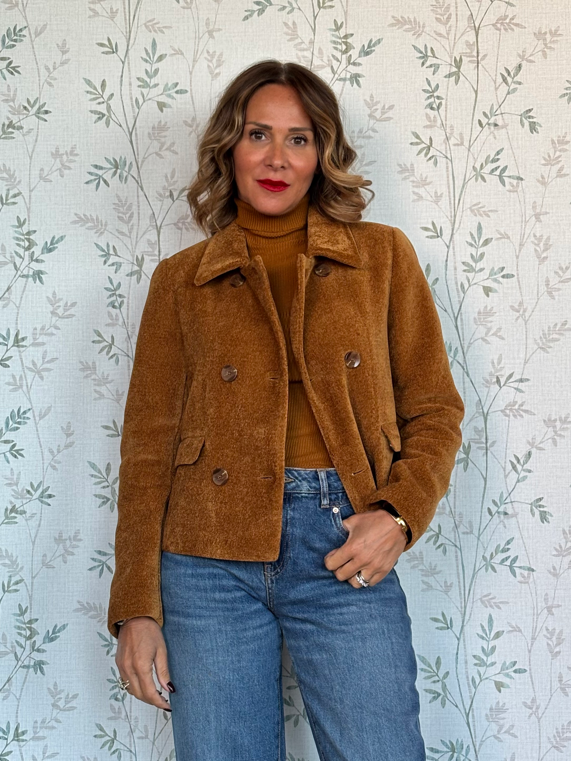 CABAN CORTO IN CINIGLIA - OCRA - SK565MASE413 ULTIMI TG M