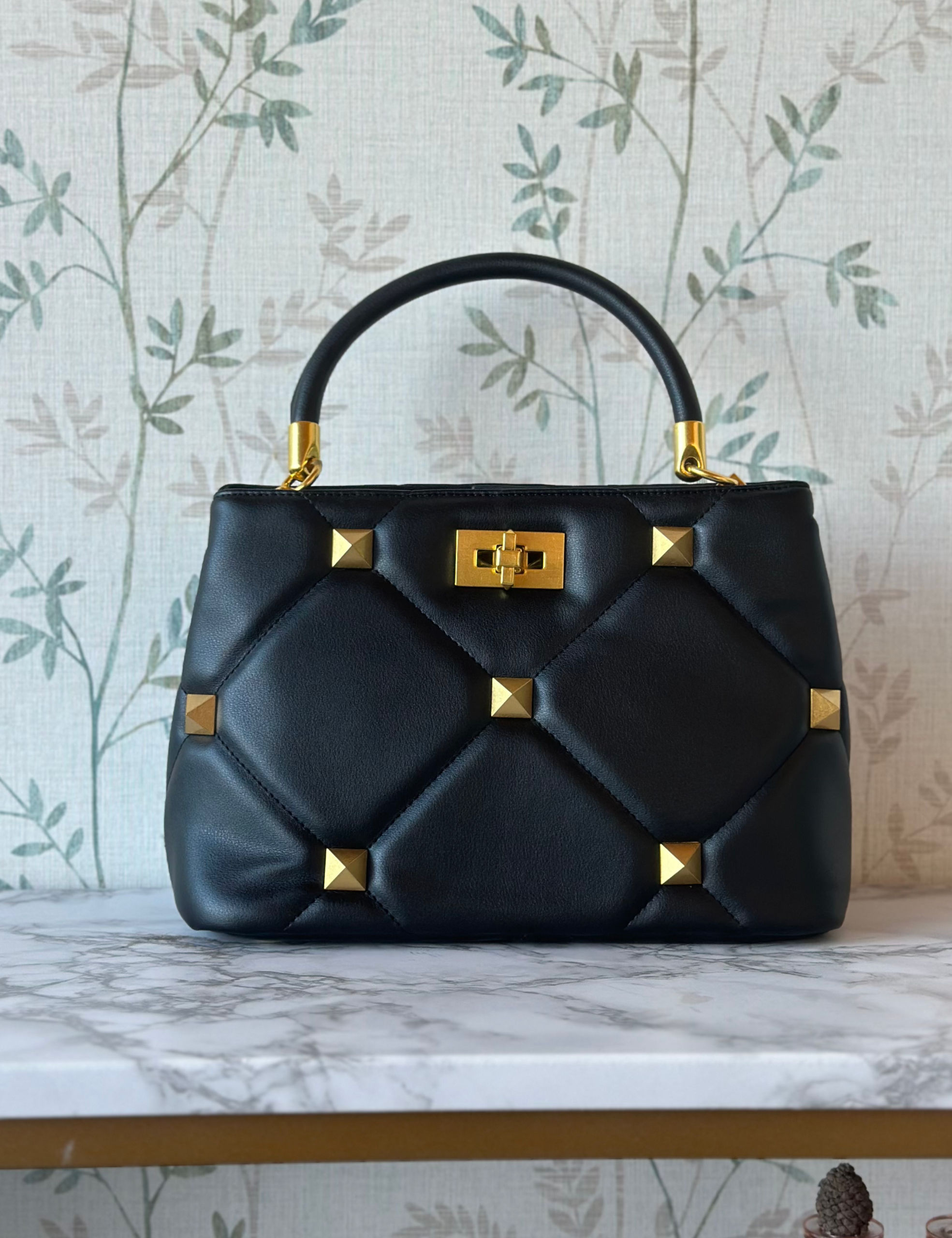 BORSA PRISCILLA - NERO - VERA PELLE - LC94704