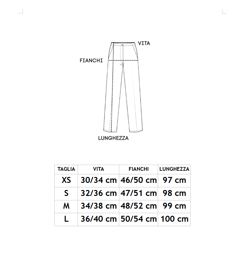 Miniatura: PANTALONE CRETA - BLU -🌿VISCOSA E🌾LINO - SK526NAPE525 ULTIMA TG XS