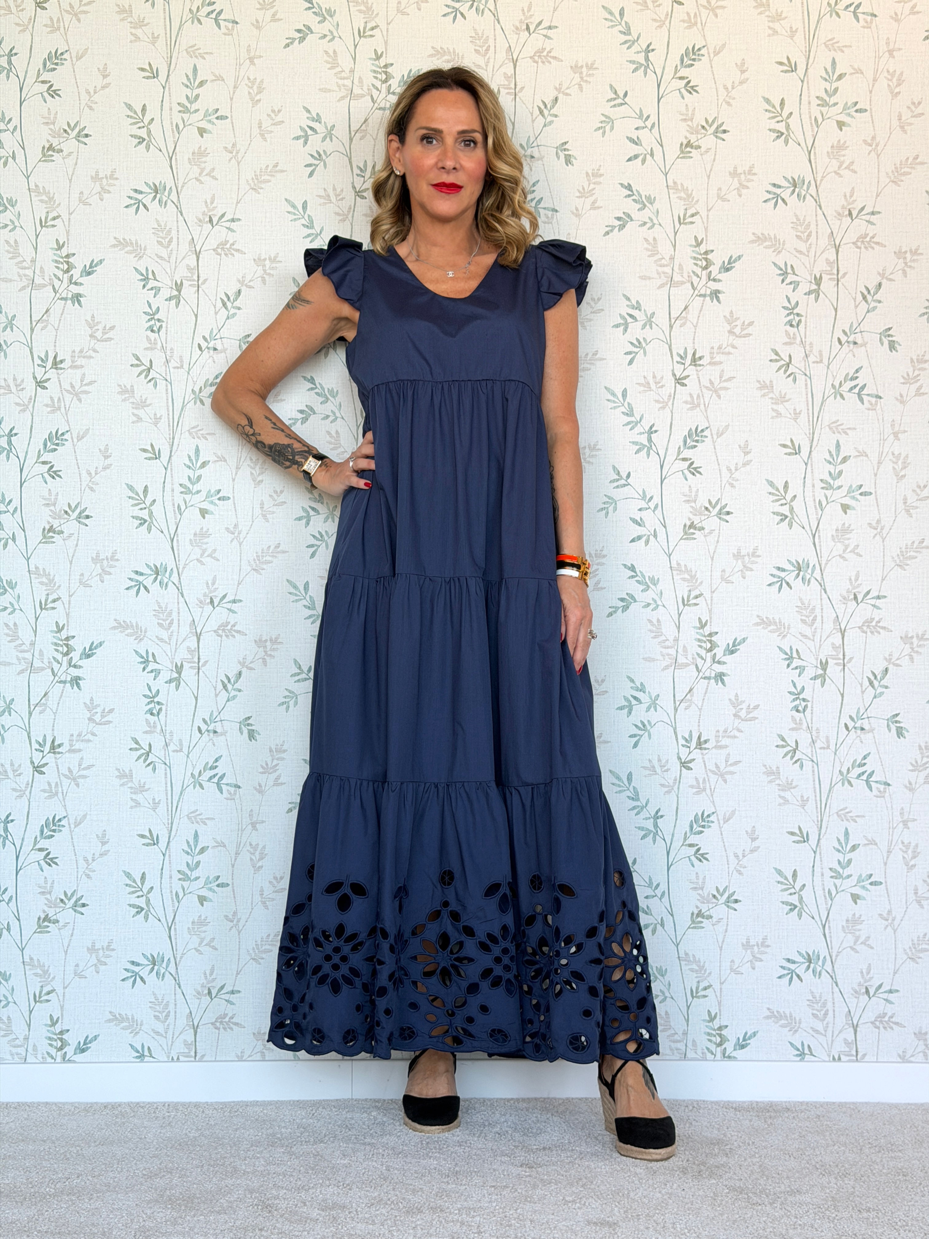 ABITO TULUM - BLU - 🌱COTONE - GF8033