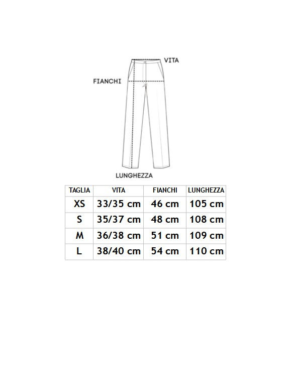 Miniatura: PANTALONE TILDE - NERO - VISCOSA ECOVERO - SK526BALI523