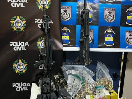 Arsenal de milícia da Zona Oeste é apreendido em operação