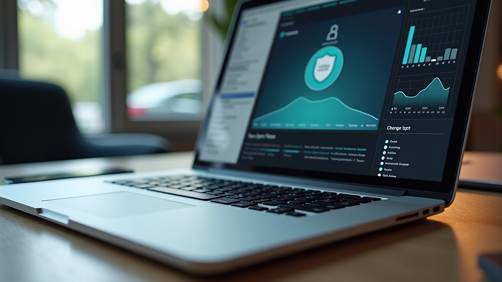 Close-up view of a laptop screen showing an online job portal