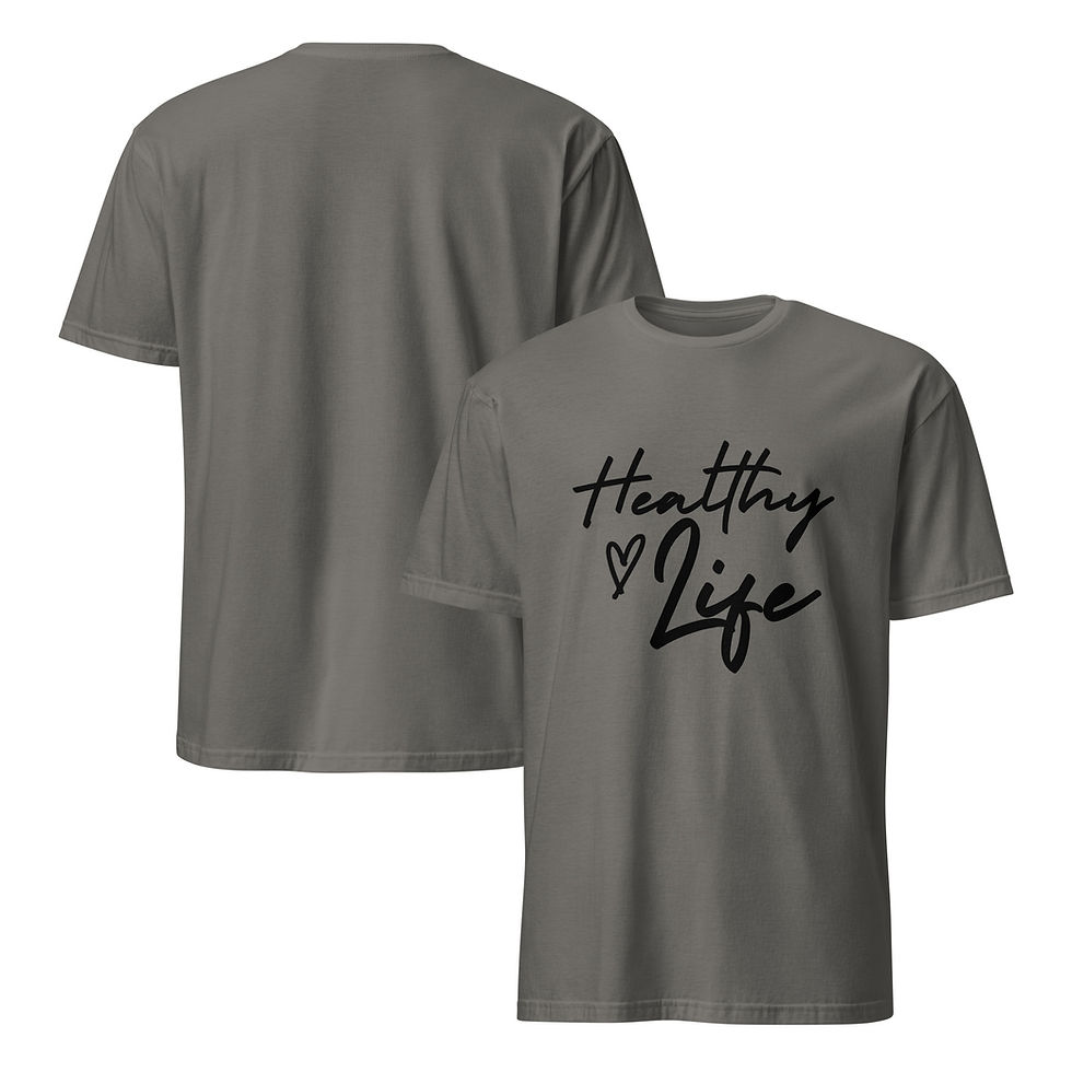 Thumbnail: Black Logo Short-Sleeve Unisex T-Shirt
