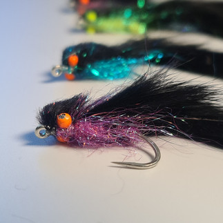 Imagem da mosca Black Leech