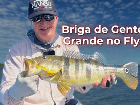 JOSE ROBERTO DE LAZARI - Muitos Tucunarés no Lago do Manso
