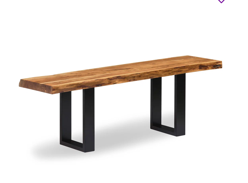 Monkeypod Wood Bench