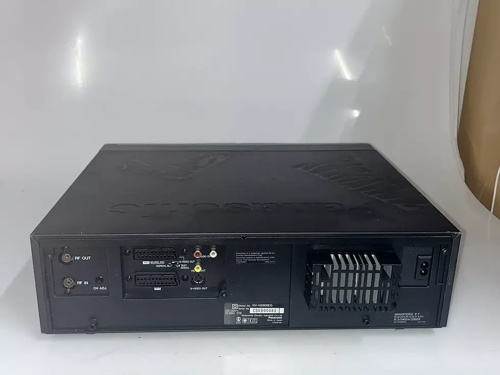 Miniaturbild: Panasonic NV-HS800 High-End S-VHS Videorecorder mit Fernbedienung
