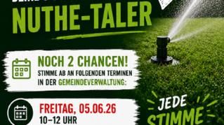 Wir brauchen deine Unterstützung