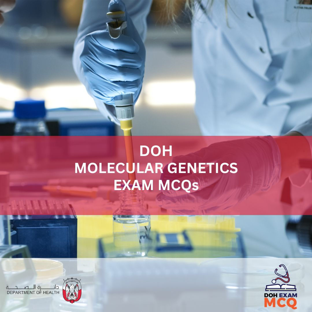 DOH Molecular Genetics Exam MCQs