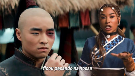 Ebony canaliza Katara em recapitulação especial para a estreia da 2ª temporada de ‘Avatar’.