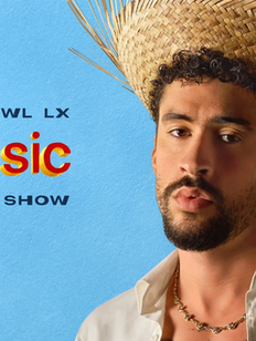 Imagem promocional de Bad Bunny para o Haltftime Show do Super Bowl LX 2026