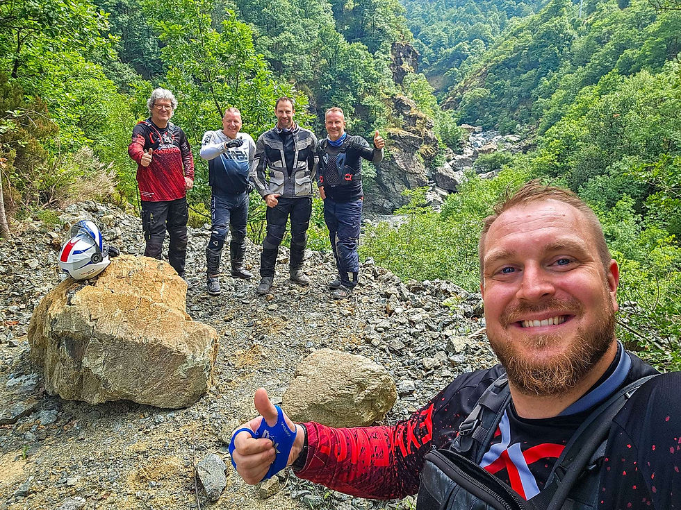 Enduro Extreme Rider Motorradtour Piemont