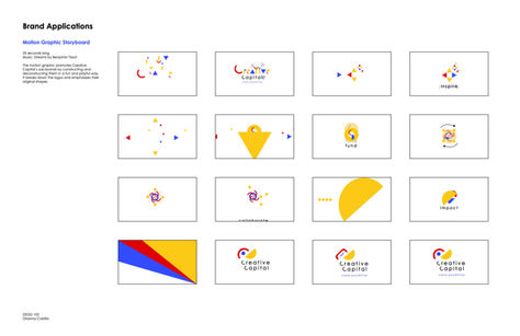 Brand Applications: Motion Graphic Storyboard