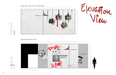 Elevation View (Gallery Wall C & D)