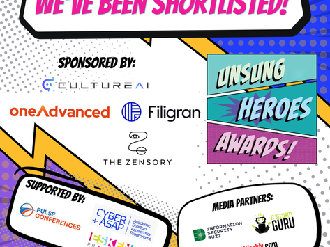 NeuroCyber shortlisted for Diversity Champion Award in Unsung Hero Awards