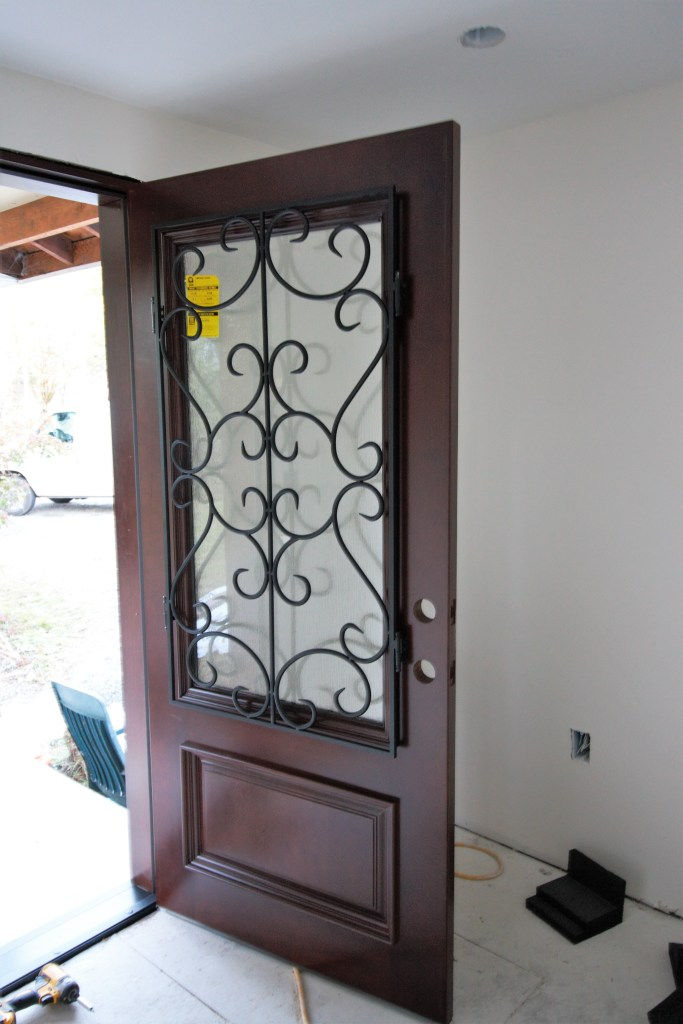 New front door