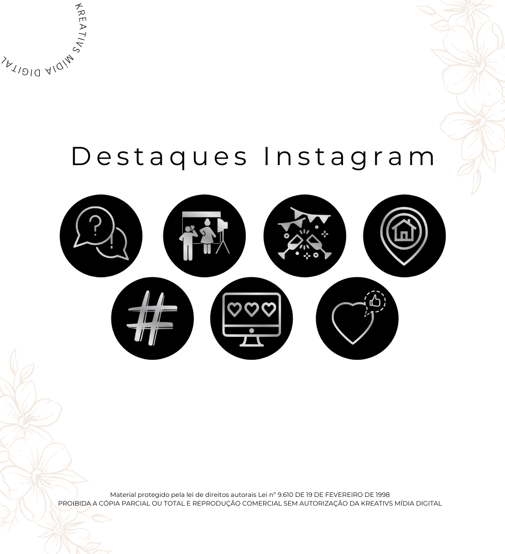 CAPAS PARA DESTAQUES | INSTAGRAM