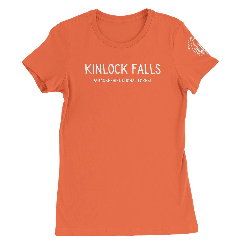 Thumbnail: "Kinlock Falls - Bankhead National Forest" Premium Women's Crewneck T-Shirt